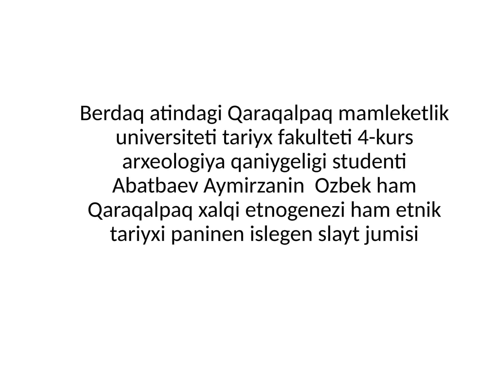 O‘zbekatama sininki elip shigiwi haqqinda fikirler 1