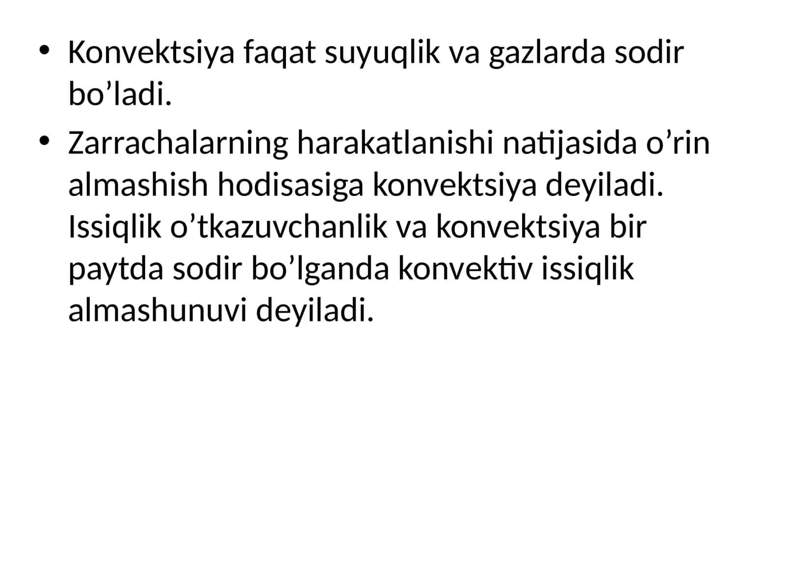 Konveksiya 1