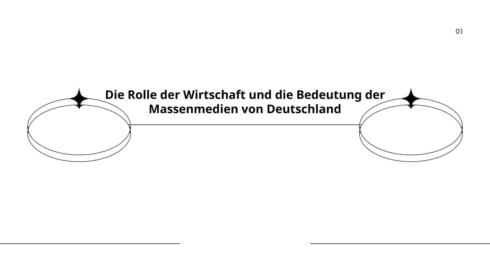 Die Rolle der Wirtschaft und die Bedeutung der Massenmedien von Deutschland 1