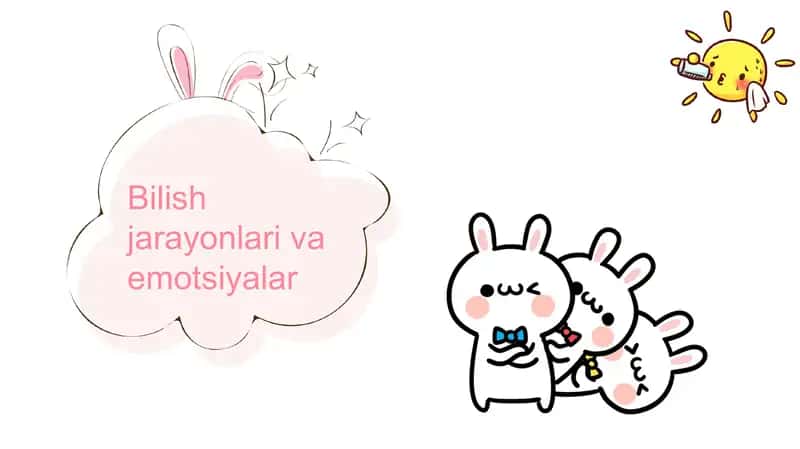 Bilish jarayonlari va emotsiyalar 1