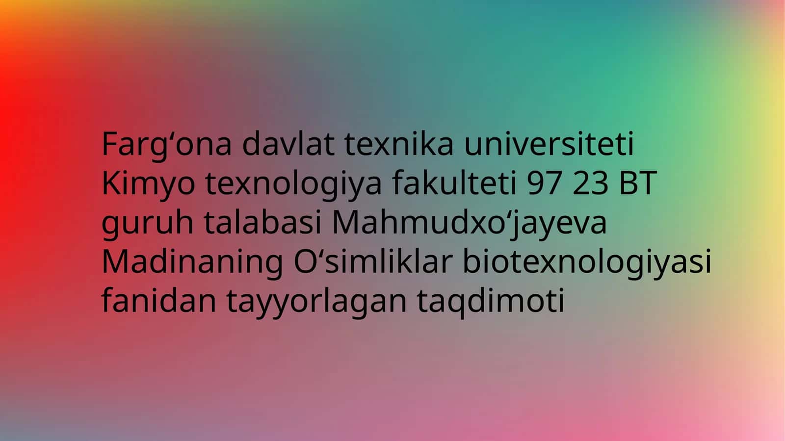 O‘simliklar Biotexnologiyasi 1