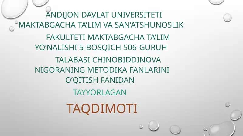 O’qituvchining muomalamadaniyati 1