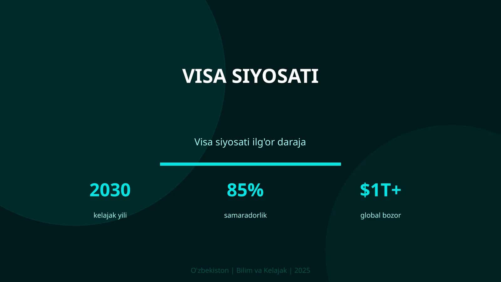 VISA SIYOSATI 1