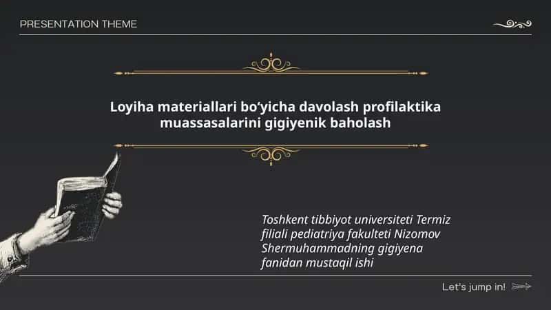 Gigiyena fanidan mustaqil ish 1