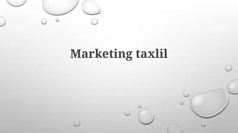 Marketingtaxlil 1