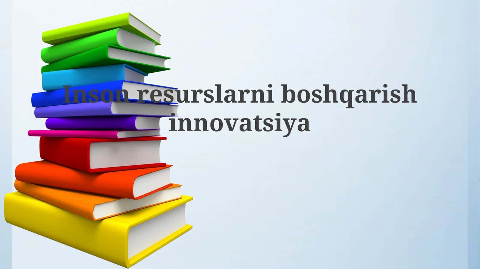 Innovatsion HRM 1