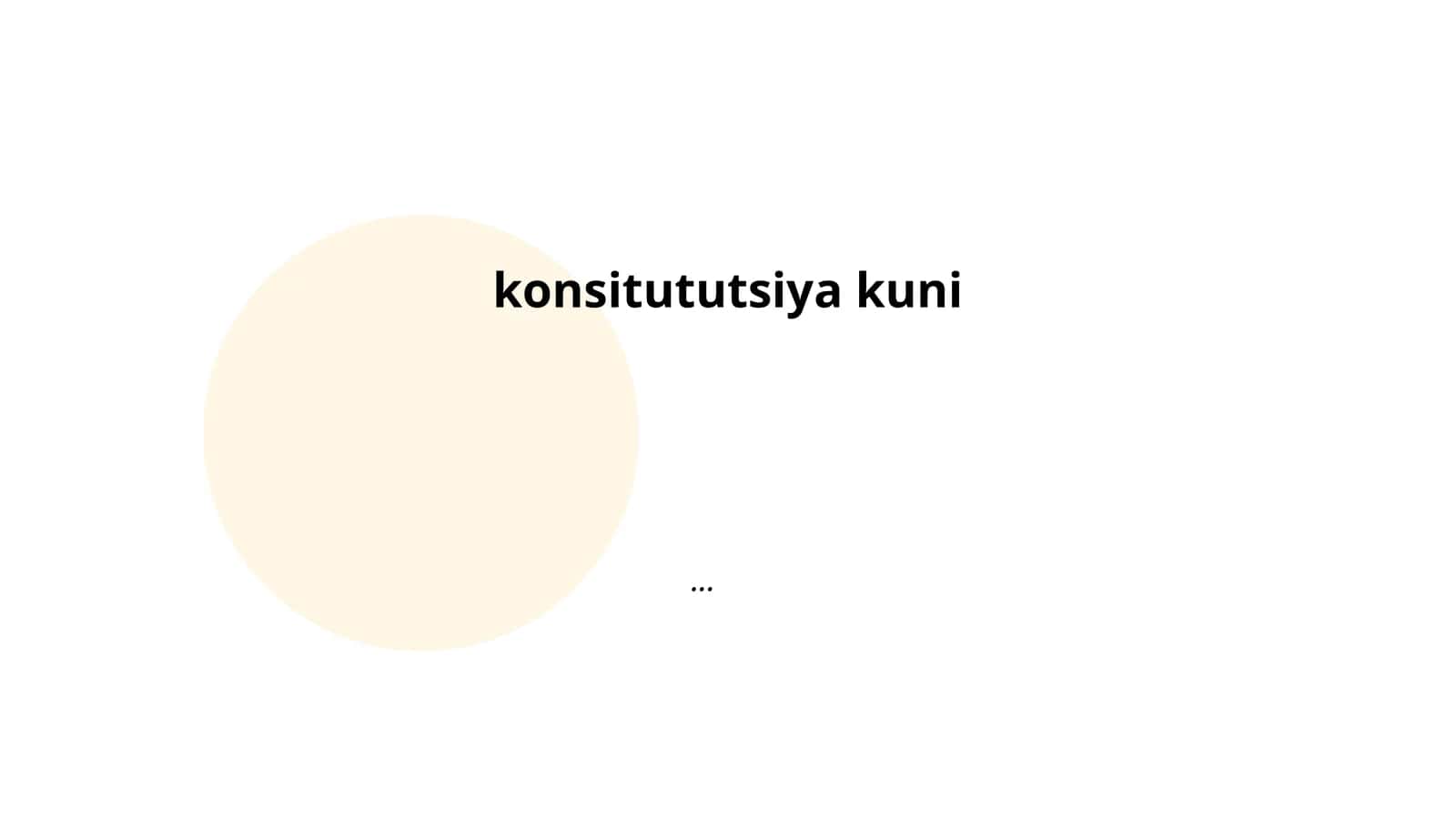 O'zbekiston Respublikasi Konstitutsiyasi 1