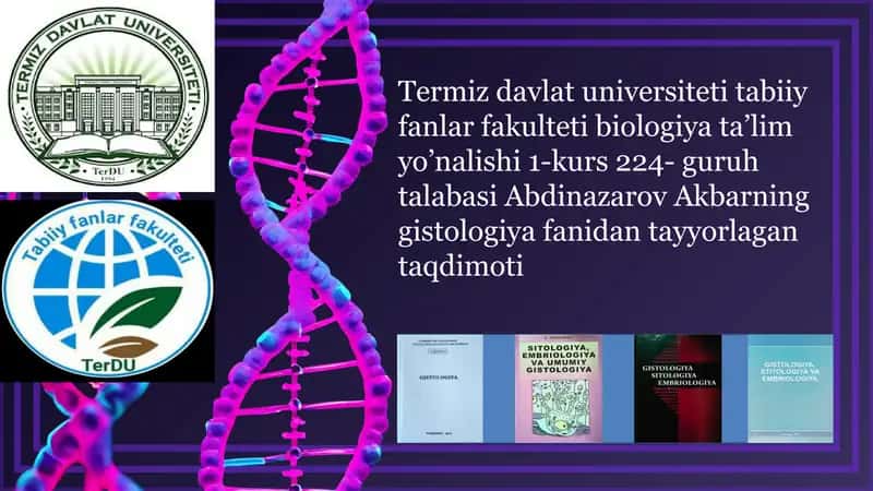 Gistologiya fanida qo'llaniladigan o’rganish usullari 1