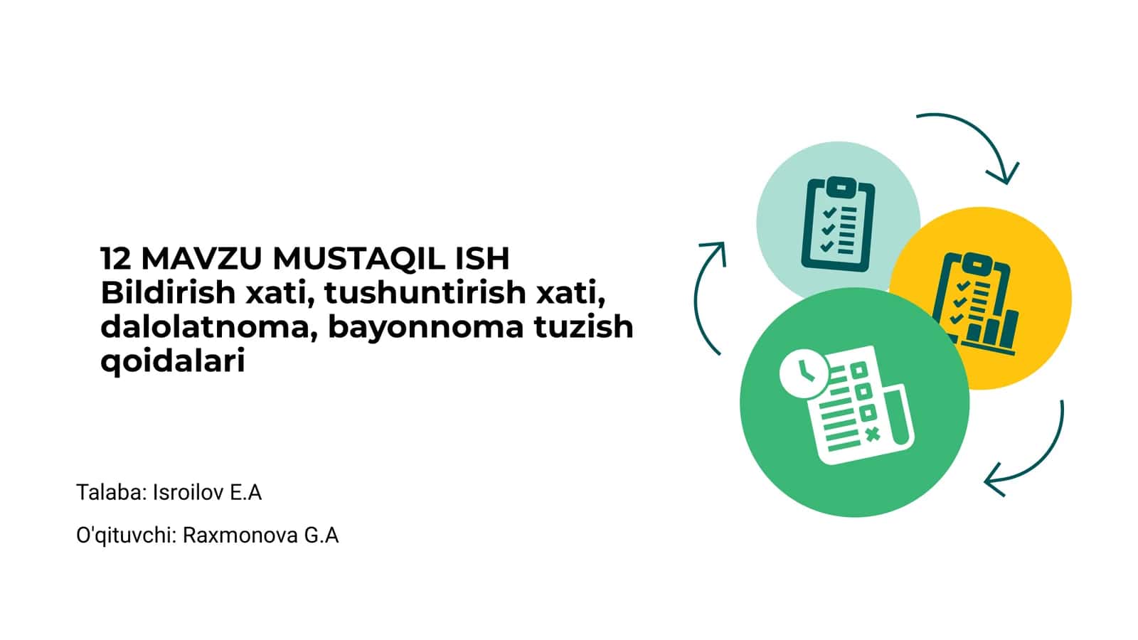 MAVZU MUSTAQIL ISH Bildirish xati 1
