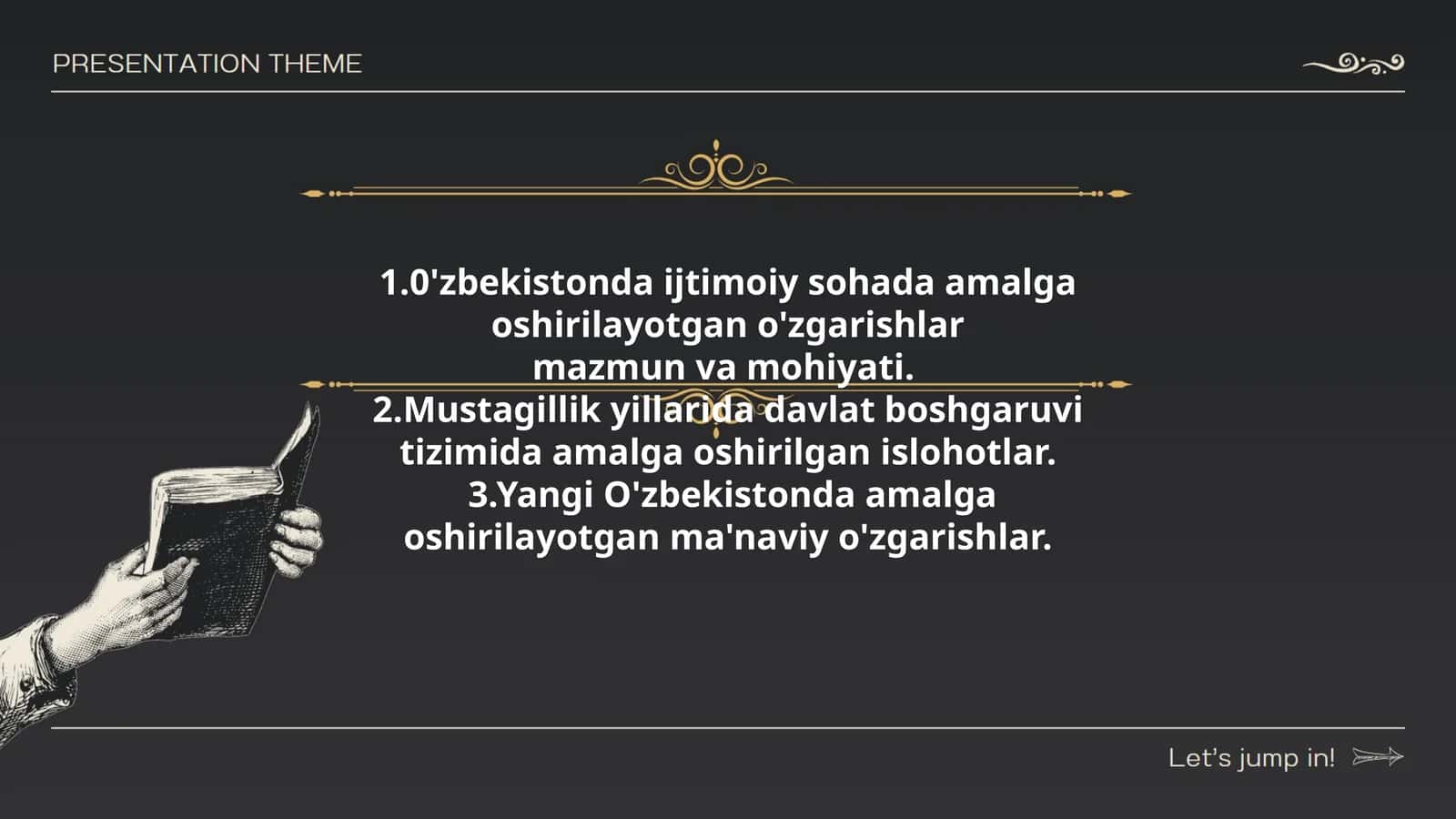 Uzbekistonda ijtimoiy sohada o'zgarishlar 1