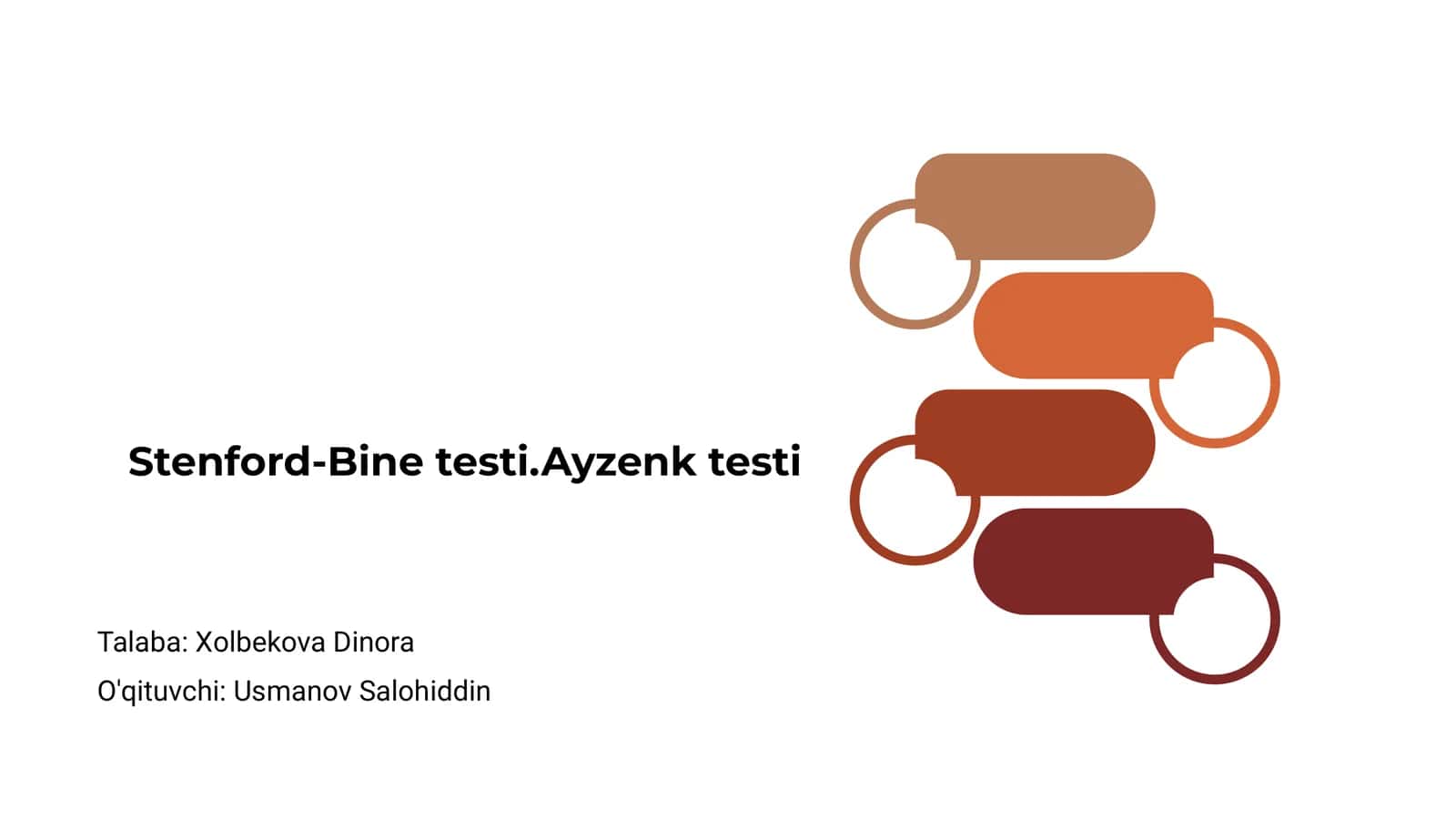 Stenford-Bine testi 1