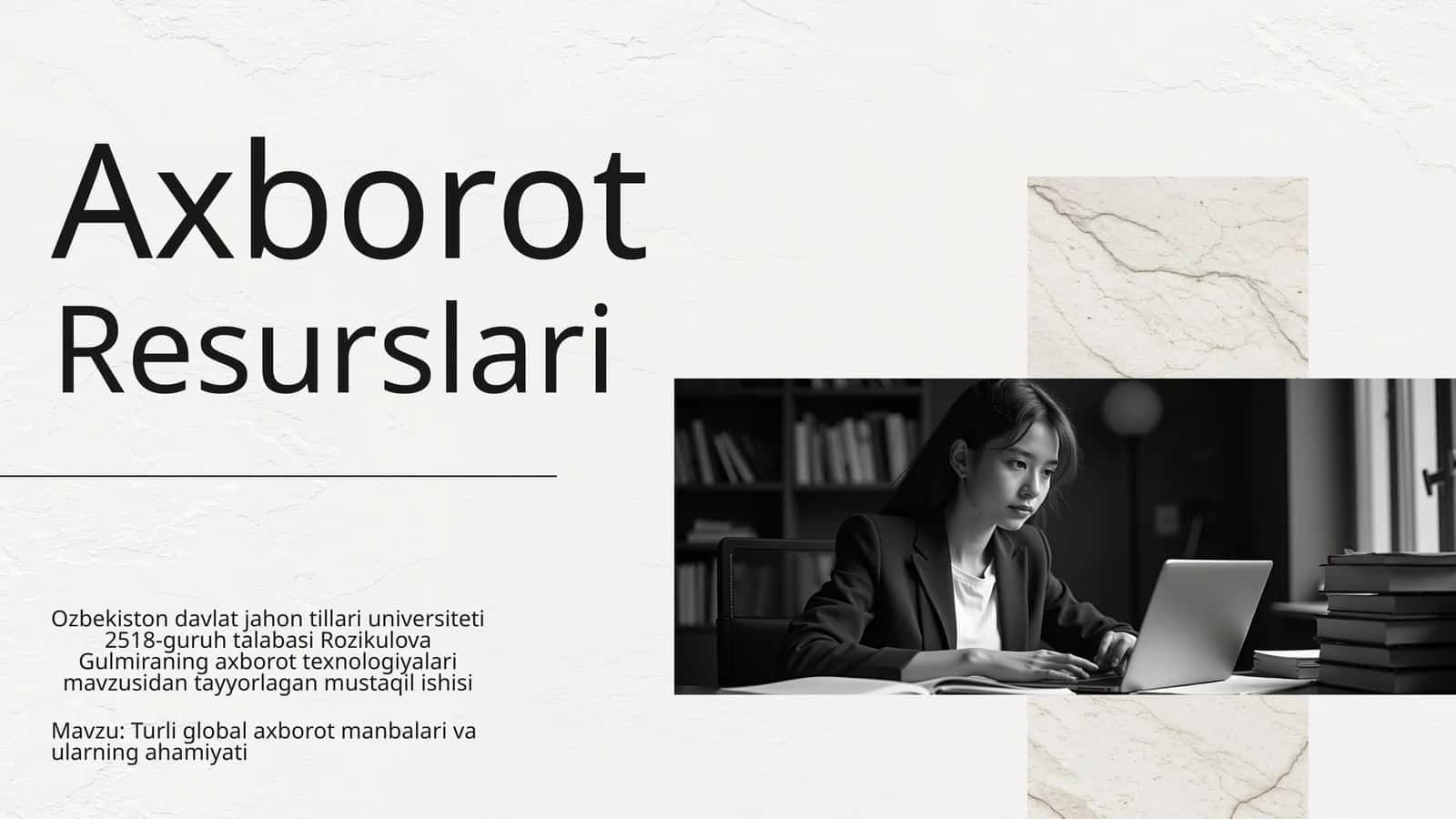 AxborotResurslari 1