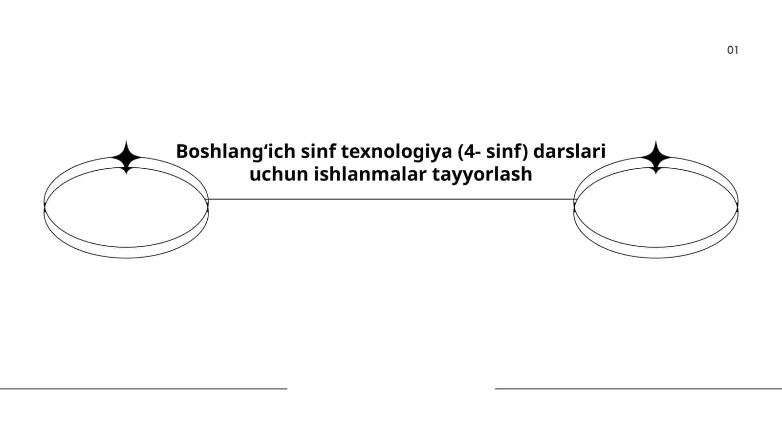 Boshlang‘ich sinf texnologiya (4- sinf) darslari uchun ishlanmalar tayyorlash 1