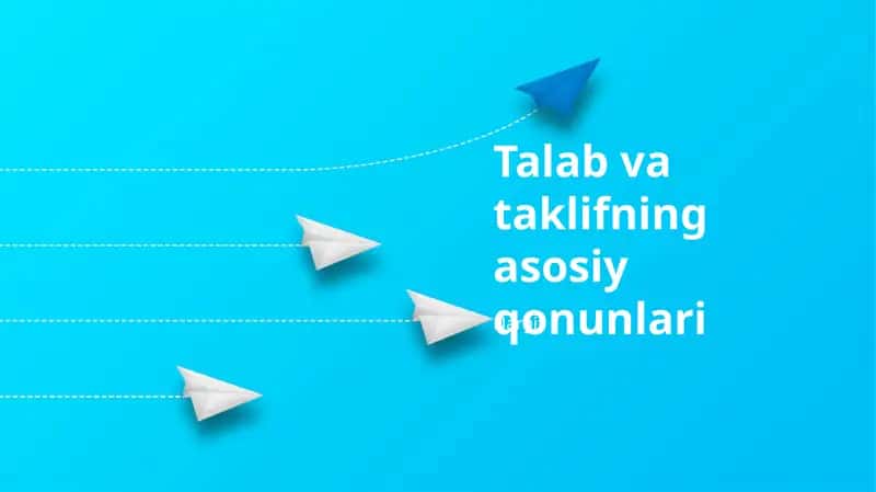 Talab va Taklifning Asosiy Qonunlari 1