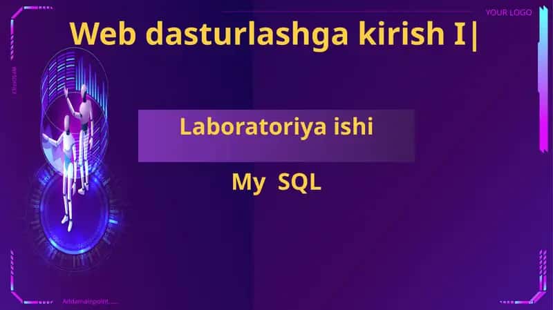 Web dasturlashga kirish I 1
