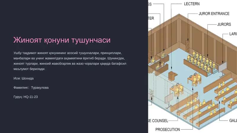 Жиноят қонунининг моҳияти ва аҳамияти 1
