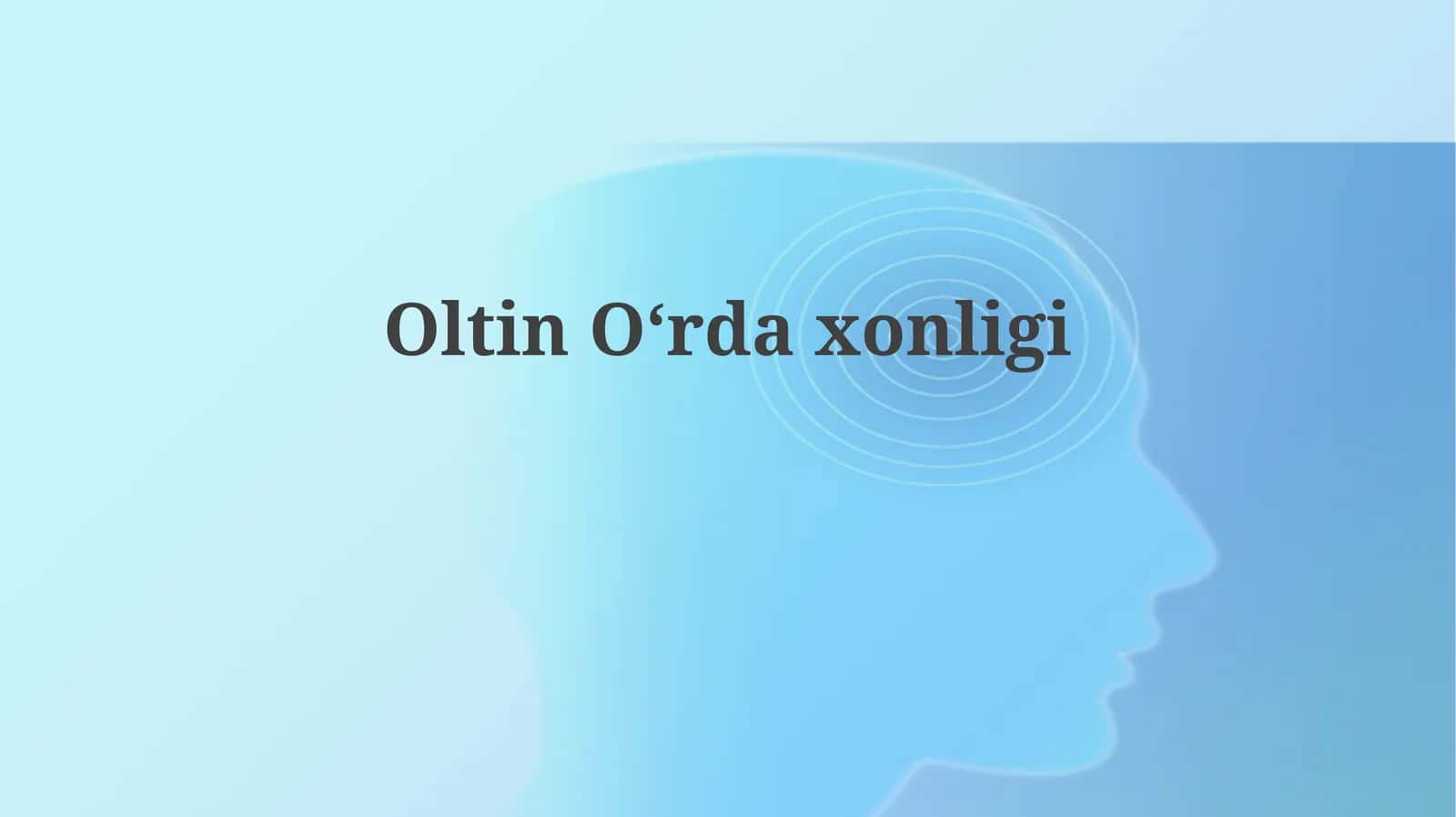 Oltin O'rda 1