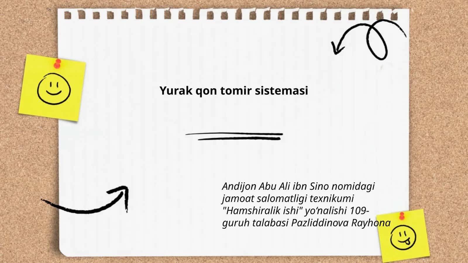 Yurak qon tomir sistemasi 1