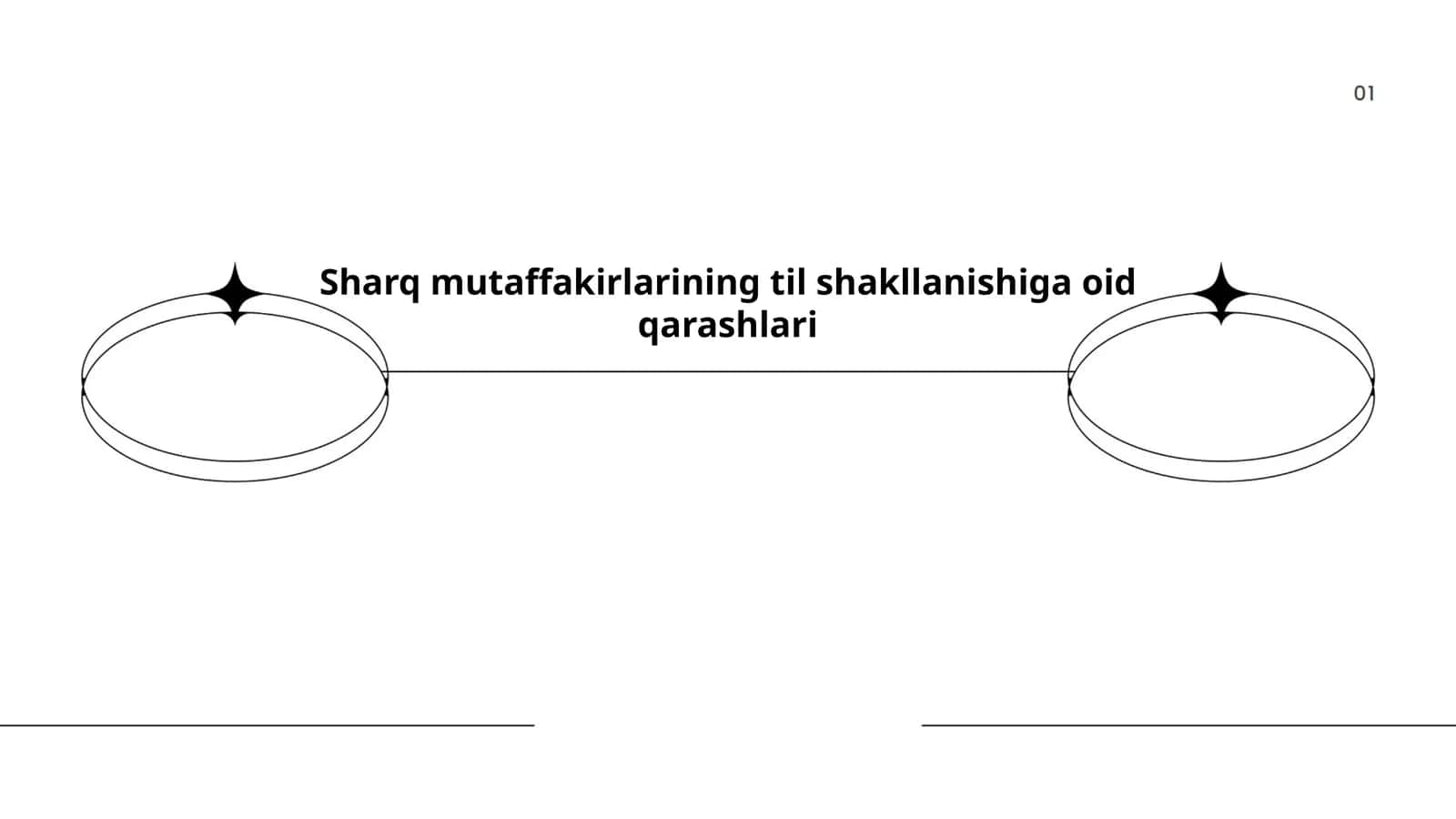 Sharq mutaffakirlarining til shakllanishiga oid qarashlari 1