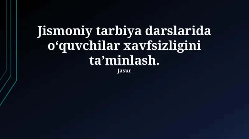 Xavfsizlik protokollari va jarohatlarning oldini olish strategiyalari 1