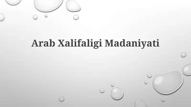 ArabXalifaligiMadaniyati 1