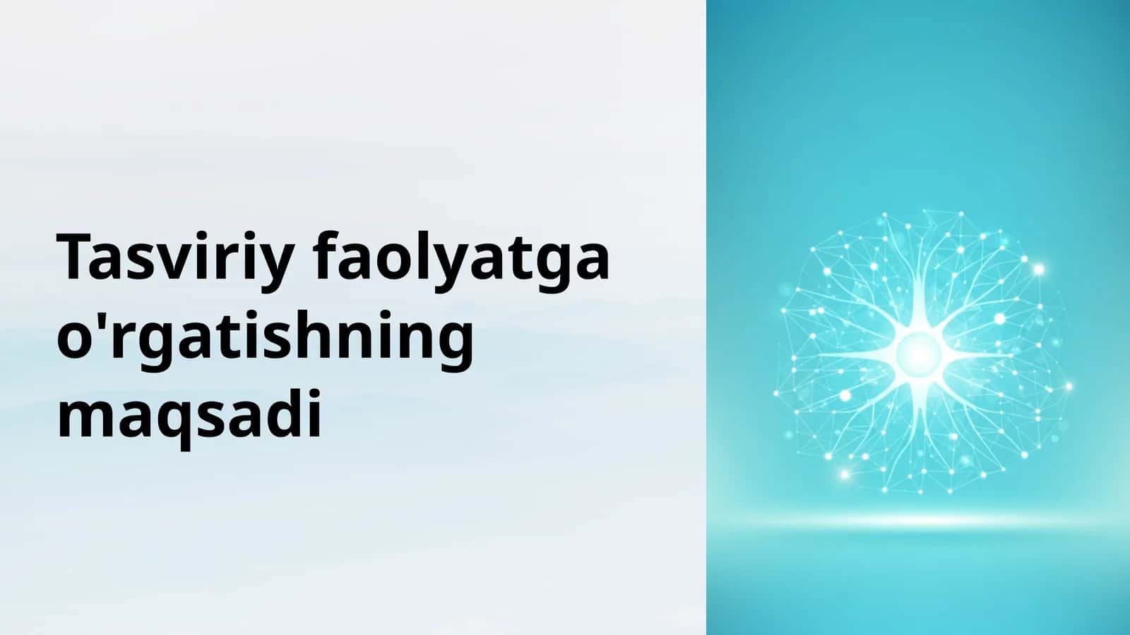 Tasviriy faolyatga qiziqishni uyg'otishning maqsadi 1