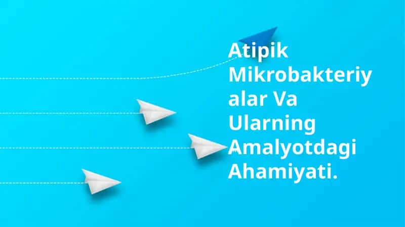 Atipik Mikrobakteriyalar Va Ularning Amalyotdagi Ahamiyati 1