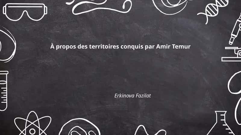 Territoires conquis par Amir Temur 1