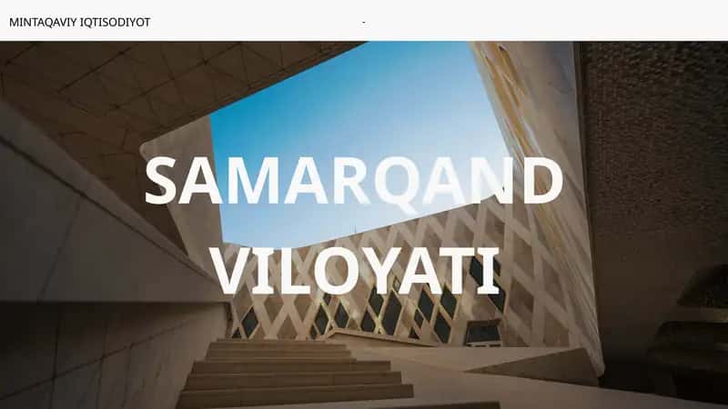Samarqand viloyati 1