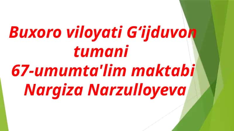Ikki amalli masalalar 1
