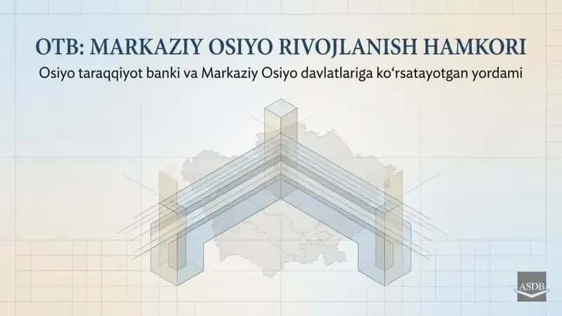 Osiyo taraqqiyot banki va Markaziy Osiyo davlatlariga ko'rsatayotgan yordami haqida 17 betlik taqdimot 1