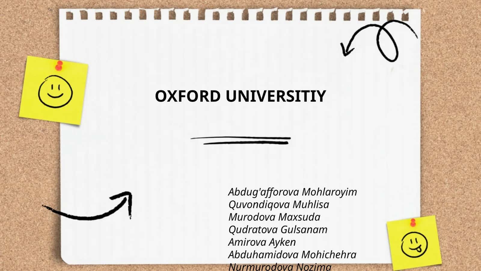 OXFORD UNIVERSITIY 1