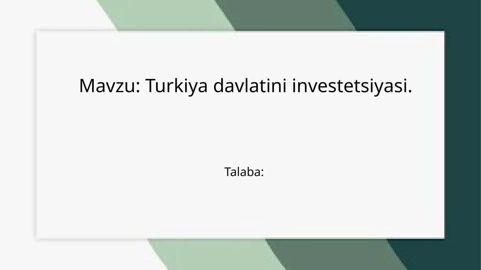 Turkiyadavlatiniinvestetsiyasi 1