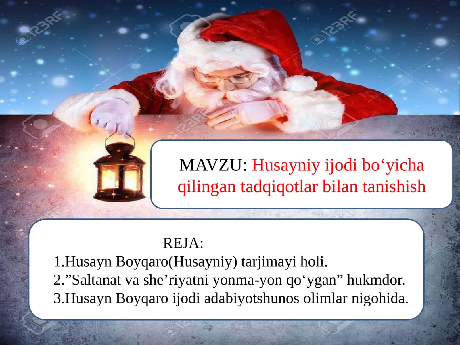 Husayniy ijodi bo‘yicha qilingan tadqiqotlar bilan tanishish 1