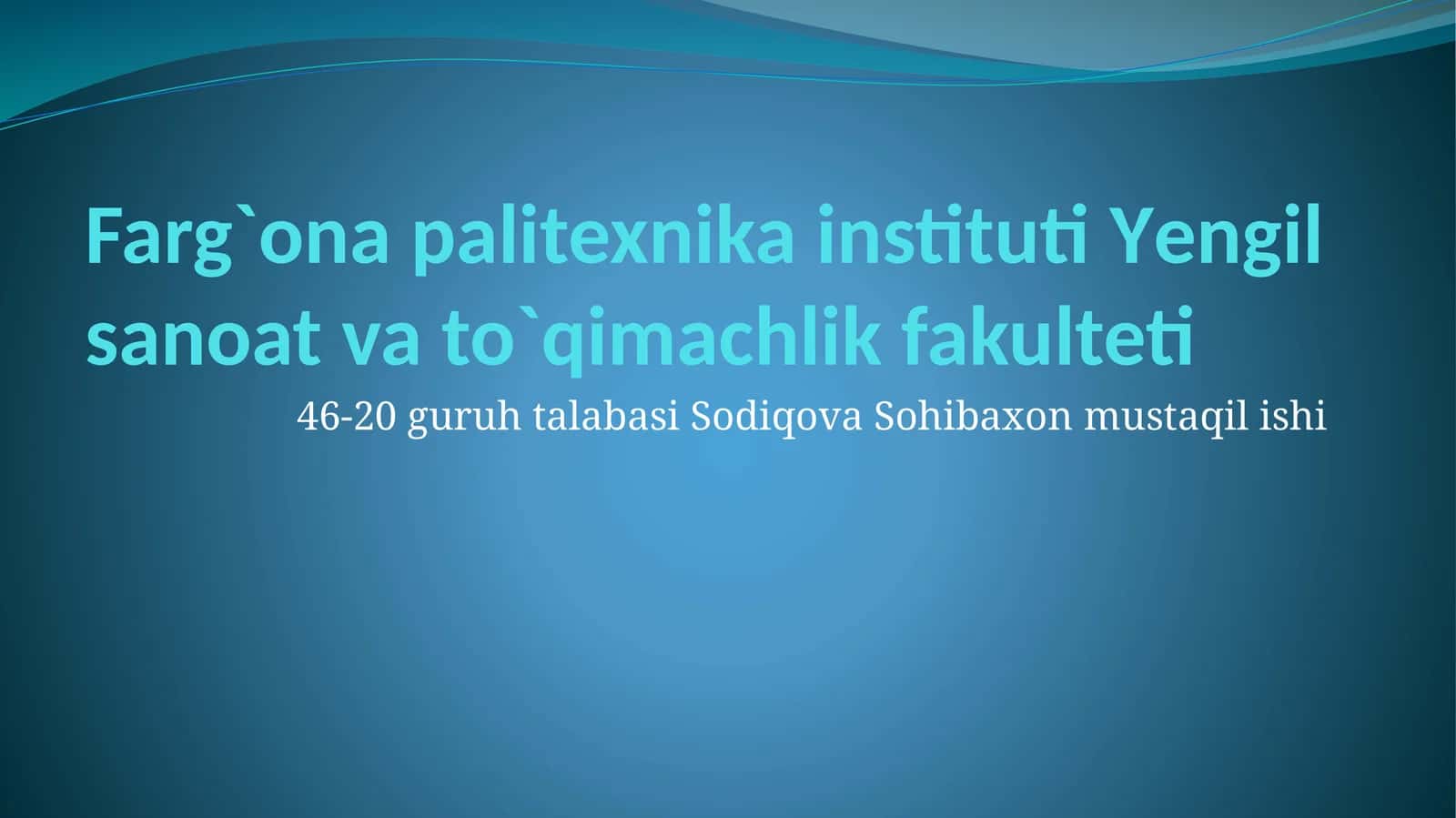 Baholash uslublari va kanoppoyani baholash 1