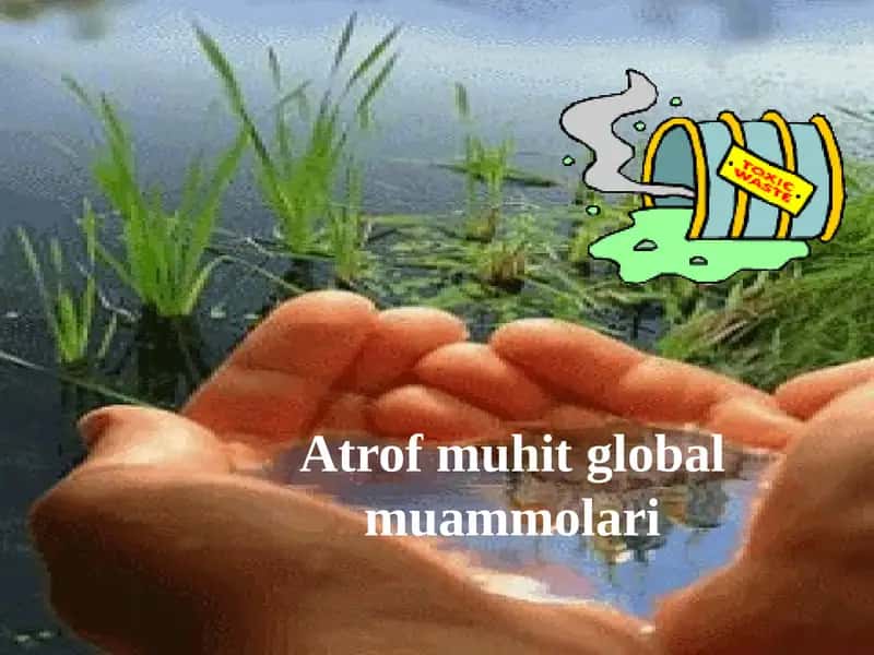 Atrof muhit global muammolari 1
