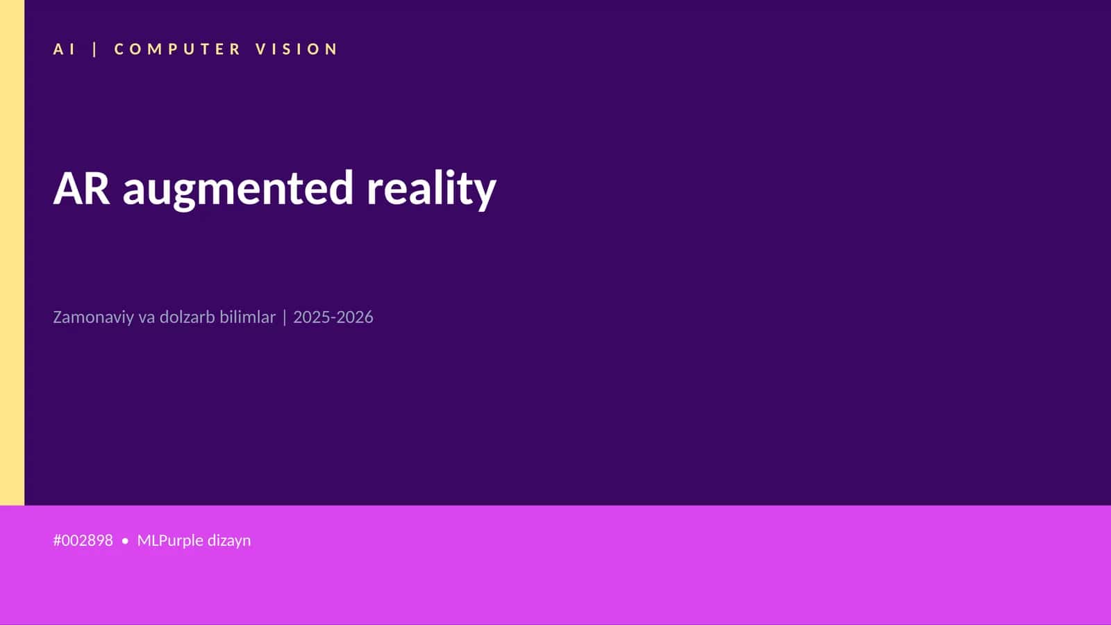 Zamonaviy va dolzarb bilimlar | 2025-2026 1