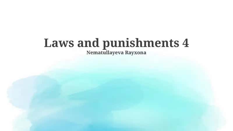 Foundations of Law and Justice 1