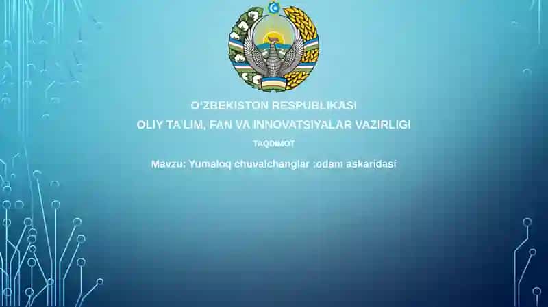 Yumaloqchuvalchanglar:odamaskaridasi