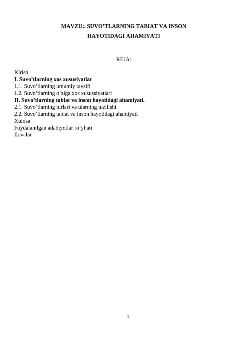 Botanika 1