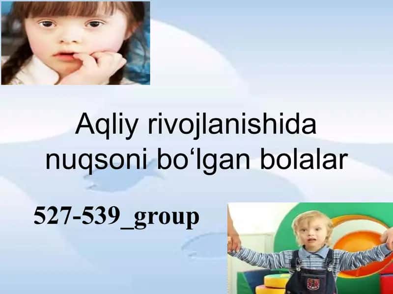 Aqliy zaiflikning kelib chiqish sabablari 1