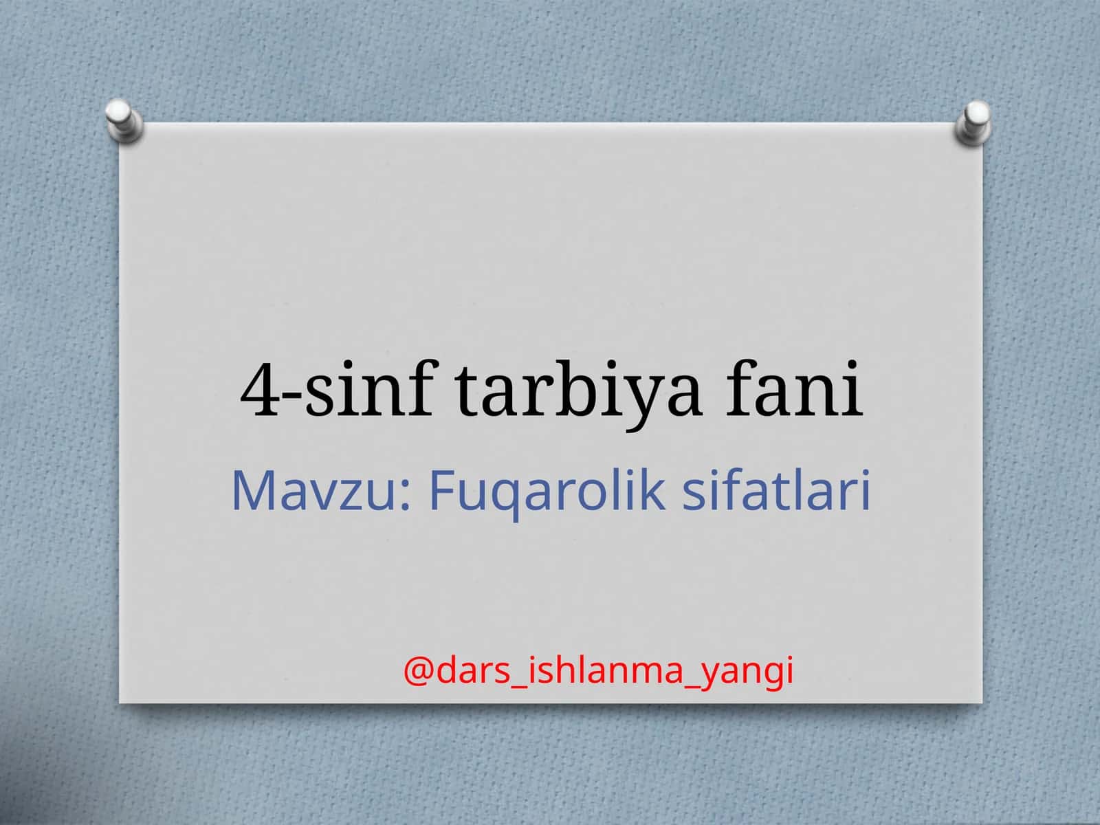 Fuqarolik  sifatlari 1