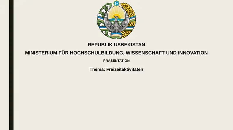 Freizeitaktivitaten 1
