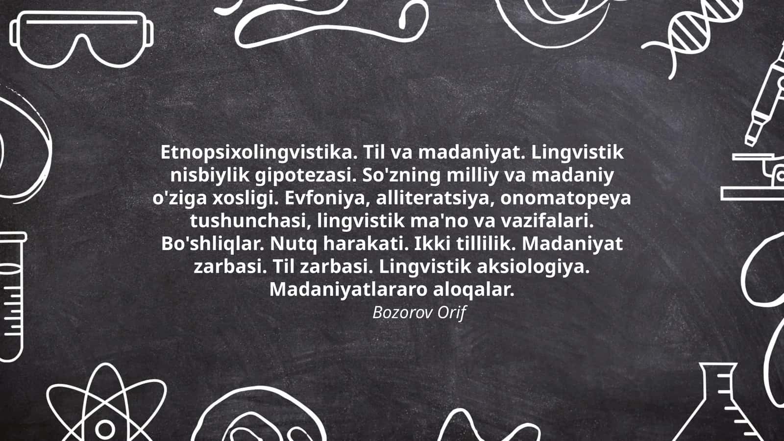 Etnopsixolingvistika 1