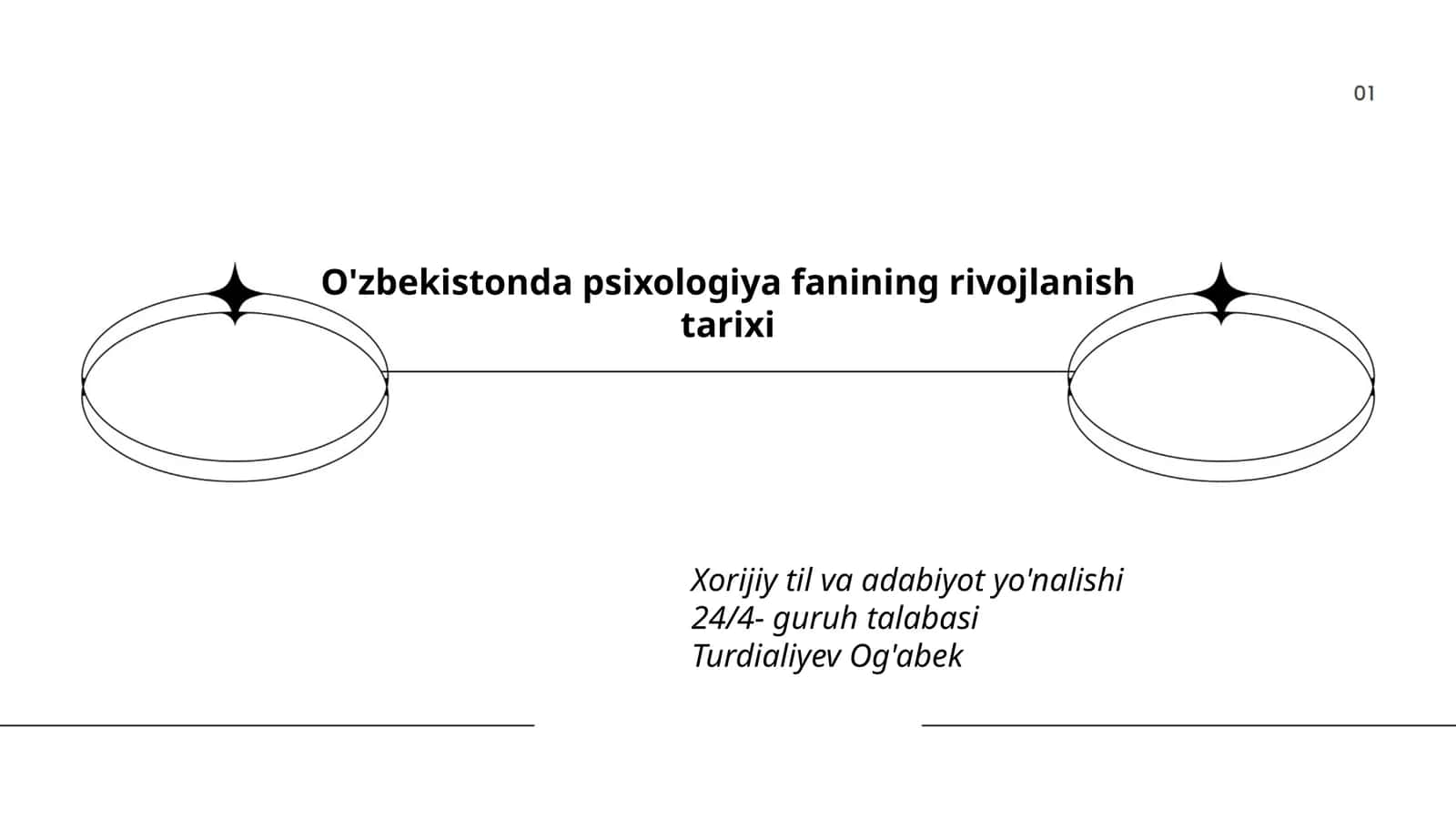 O'zbekistonda psixologiya fanining rivojlanish tarixi 1