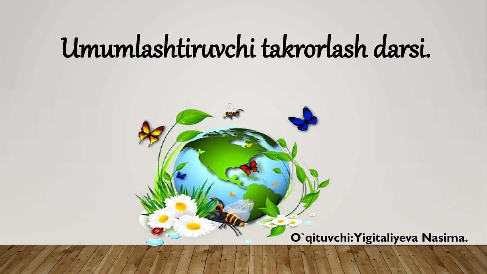 Organik olamdagi moslanishlar – evolutsiya natijasi 1