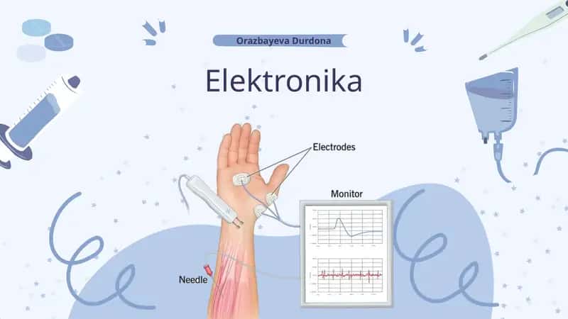 Elektronika. Elektr maydoni. Elektr maydonning xarakteristikalari — kuchlanganlik va potensial. Elek 1