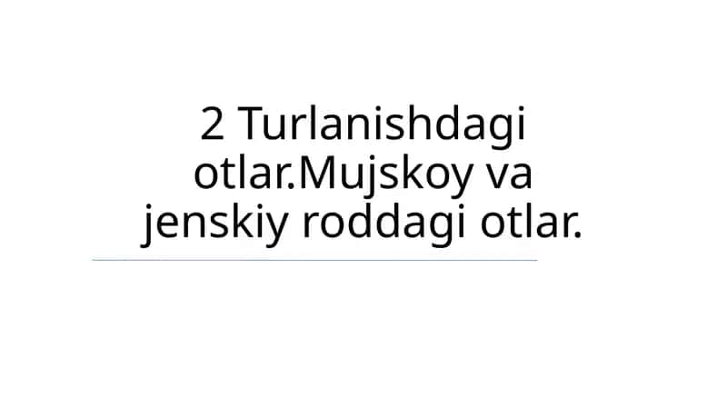 Erkak va Urg'ochi Otlarni Boqish va Parvarishlash 1