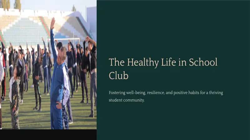 the healthy life in school 1