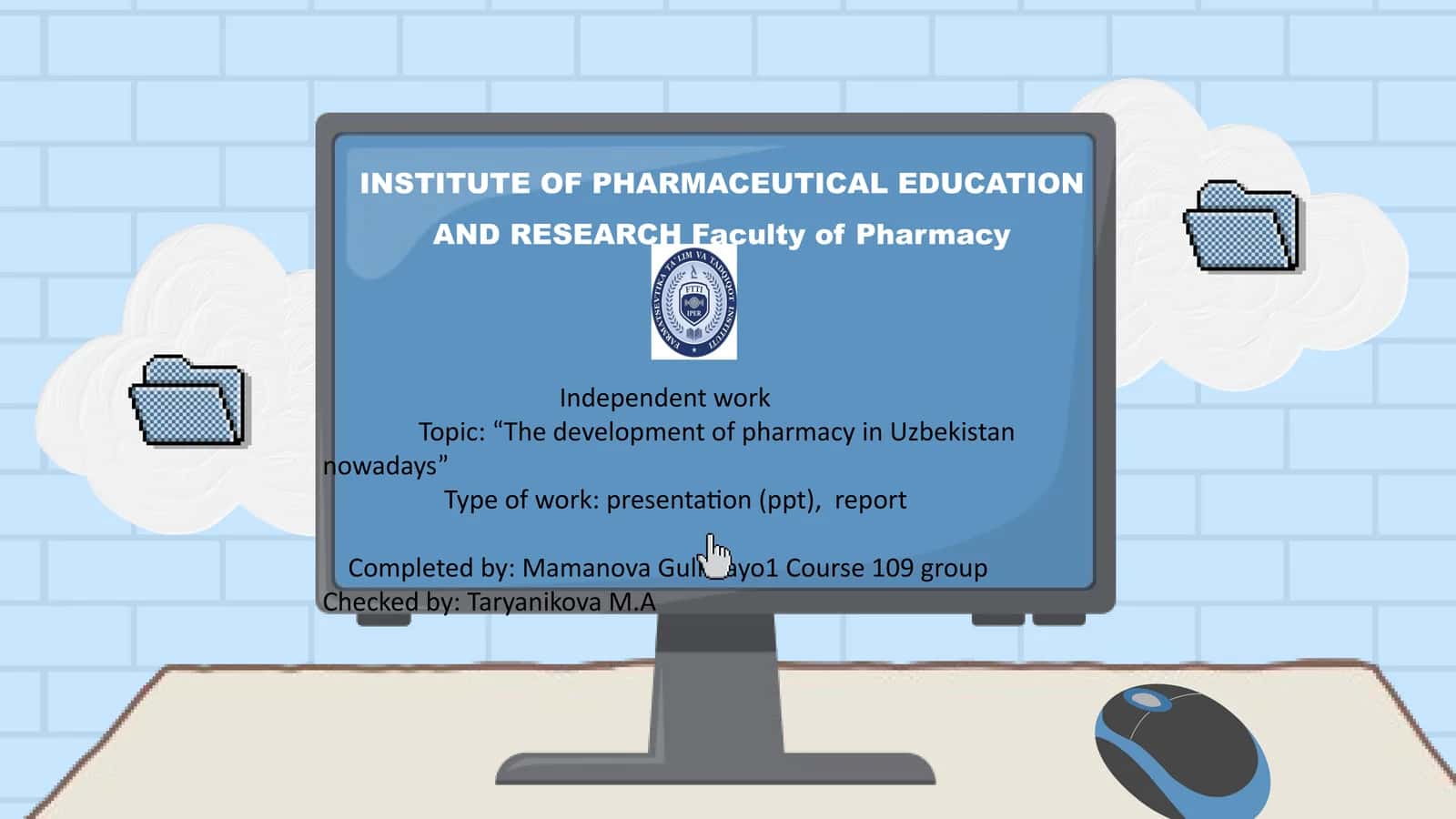 The development of pharmacy in Uzbekistan nowadays 1